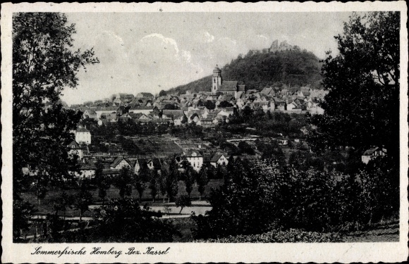 PC Homberg on the Efze Hesse, general view