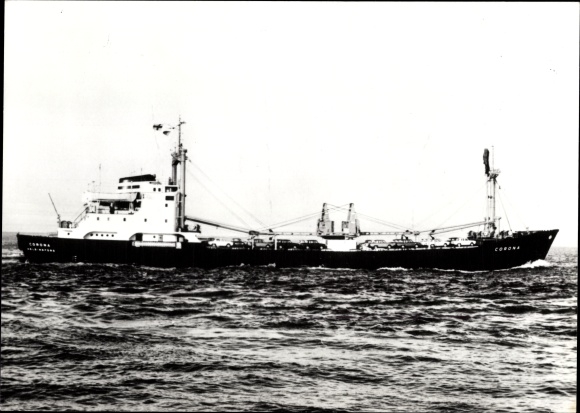Ak vrachtschip Corona, autotransport, Finska Ångfartygs AB