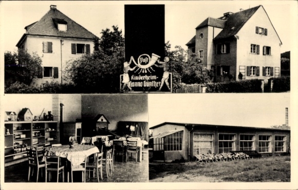 Foto Ak Bad Blankenburg in Thüringen, Kinderheim Günther
