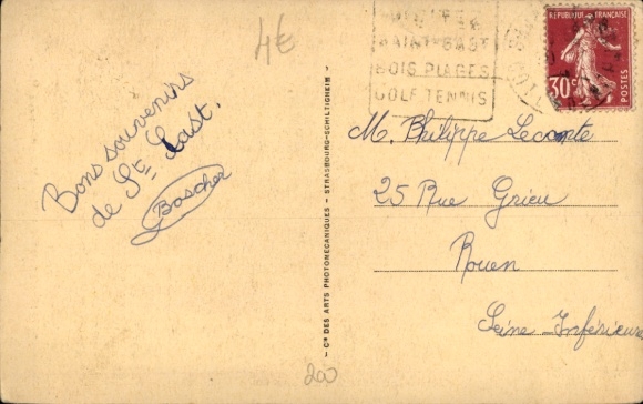 Postcard Saint Cast Cotes d'Armor, Monument aux Morts