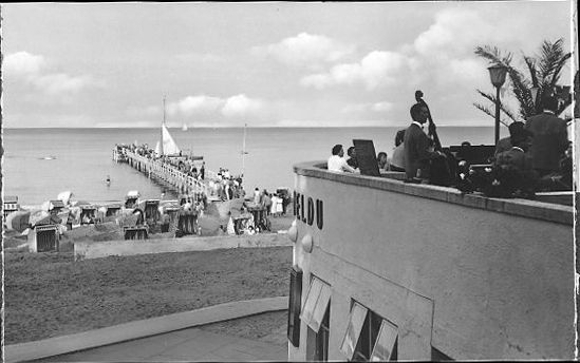 17 Negative Timmendorfer Strand, Kurhaus, Strand, von oben