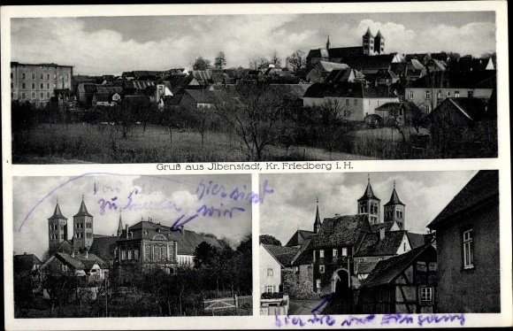 PC Ilbenstadt Niddatal in Hesse, village view, grocery store Gg. haas