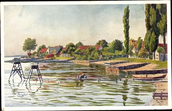 Artist PC Marshal, J., Langenargen Baden Württemberg, Bodenseepartie