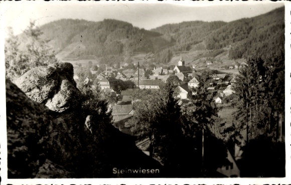 Ak Steinwiesen in Oberfranken, Panorama