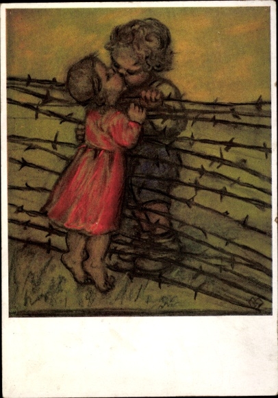 Artist Postcard Spötl, Maria, With Obstacles