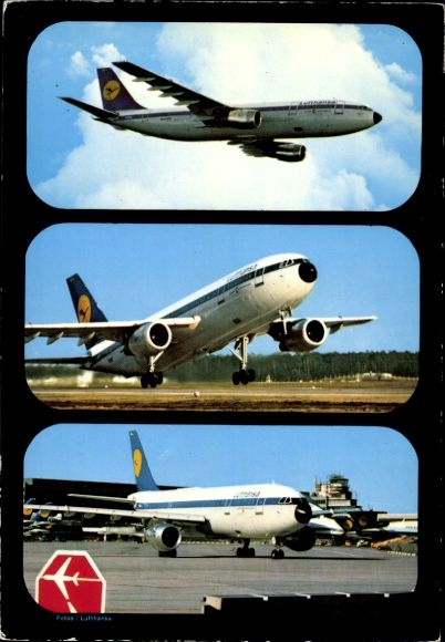 Ak passagiersvliegtuig Lufthansa, Airbus A 300 A