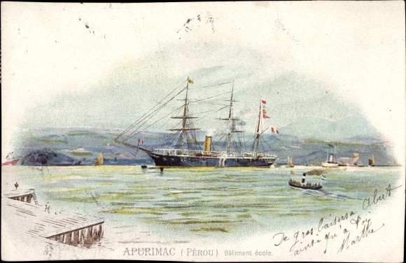 litho Peruaans oorlogsschip, Apurimac