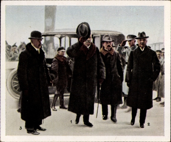 Collector's picture The post-war period No. 23 November 1919 Hindenburg, parliamentary committee of inquiry