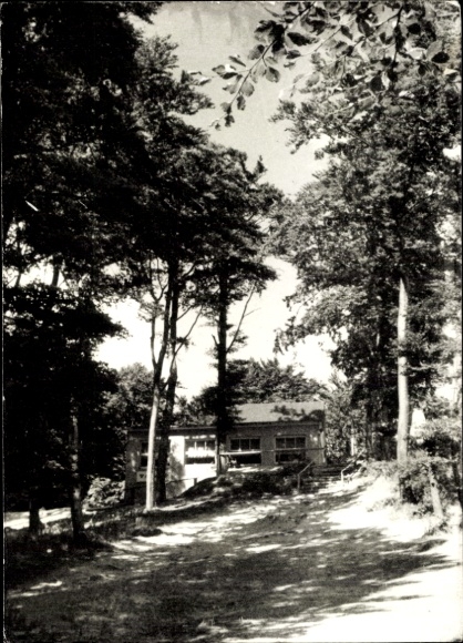 Ak Ostseebad Sellin op Rügen, Waldhalle