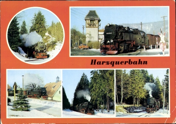 Ak Ilfeld am Harz Thüringen, Deutsche Eisenbahn, Harzquerbahn, Sorge, Birkenmoor, Schierke