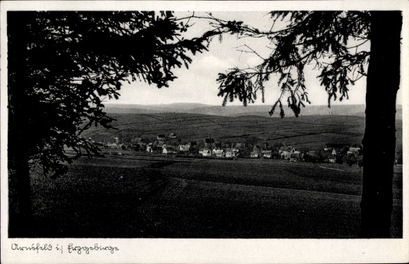 Ak Arnsfeld Mildenau im Erzgebirge, Panorama