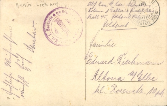 Postcard Hénin Liétard Hénin Beaumont Pas de Calais, Gare interieure