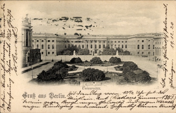 KP Berlin Mitte, Uniwersytet, Unter den Linden