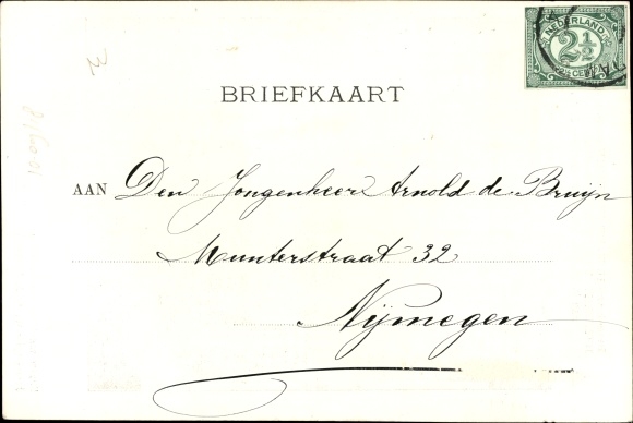 Postcard &#39;s Gravenhage Den Haag Zuid-Holland, Queen Wilhelmina of the Netherlands, Prince Heinrich, 1900