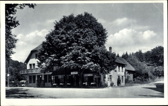 Postcard Blomberg in the district of Lippe, inn and summer resort forester&#39;s house