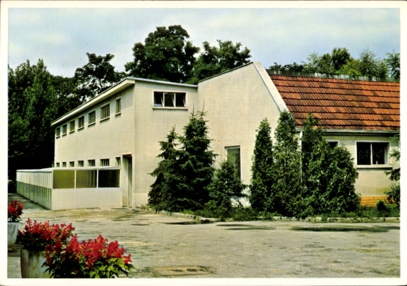 Postcard Berlin Steglitz Lankwitz, animal protection association for Berlin and the surrounding area, Dessauerstr. 21-27
