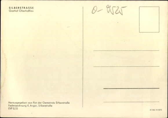 Artist PC Silberstrasse Wilkau Hasslau in Saxony, Gasthof Oberhasslau
