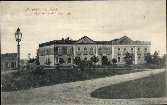 Postcard Estado da Paraíba Brasilien, Barracks du Bat. Security