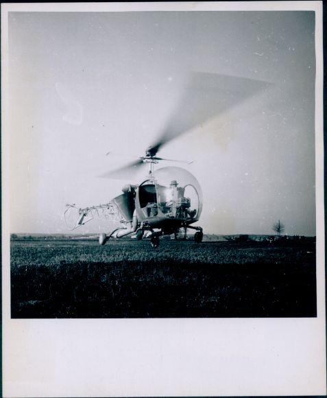 Photo helicopter Bell 47, Bell Aircraft