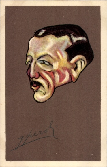 Artist Postcard Il Congresso della Pace attraverso la Caricatura, Portogallo, Moniz