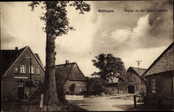 Ansichtkaart Rellingen in Holstein, An der Hohlen Straße