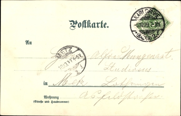 Artysta lito Münch, C., Karlsruhe w Badenii-Wirtembergii, Kriegstraße