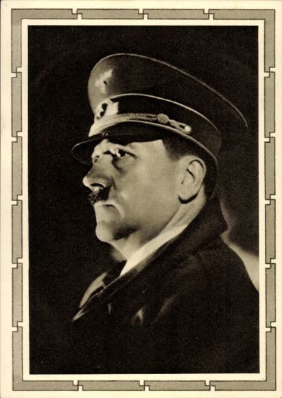 Postwaardestuk Ak Führer en Rijkskanselier Adolf Hitler, portret