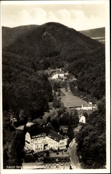 PC Bad Bergzabern Rheinpfalz, aerial photograph of the place and surroundings