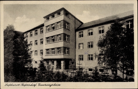 Ak Seifersdorf Dippoldiswalde im Osterzgebirge, Genesungsheim