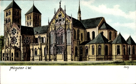 Ak Münster in Westfalen, Dom