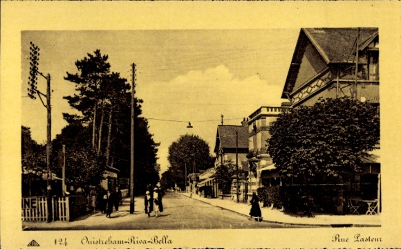 Postcard Ouistreham Riva Bella Calvados, Rue Pasteur