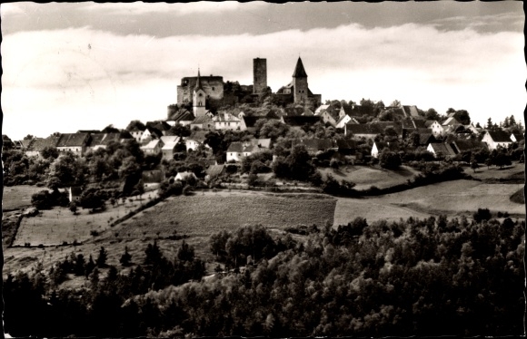 Postcard Leuchtenberg in the Upper Palatinate, general view, castle