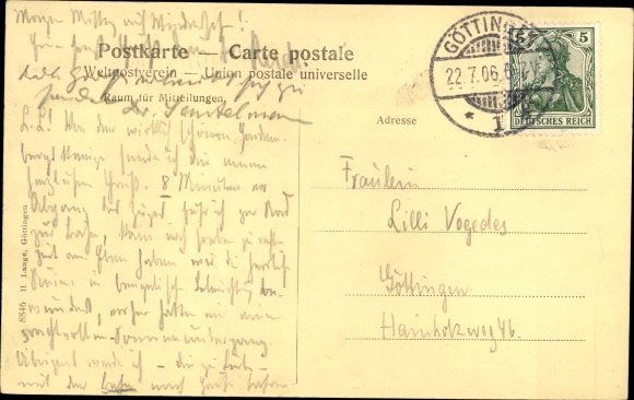 Postcard Hardenberg Nörten, castle, inn, Hardenberg