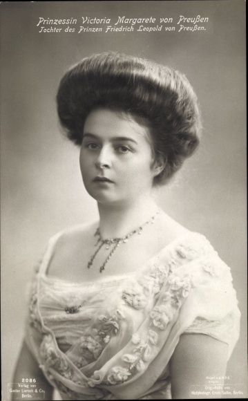 Ak Prinzessin Victoria Margarete von Preußen, Tochter von Friedrich Leopold