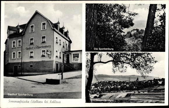 PC Eitelborn Rhineland Palatinate, Inn zur Sporkenburg, owner Fritz Knopp