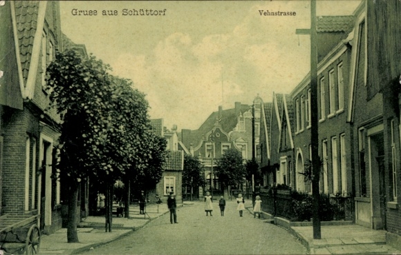Ak Schüttorf in het graafschap Bentheim, Vehnstraße