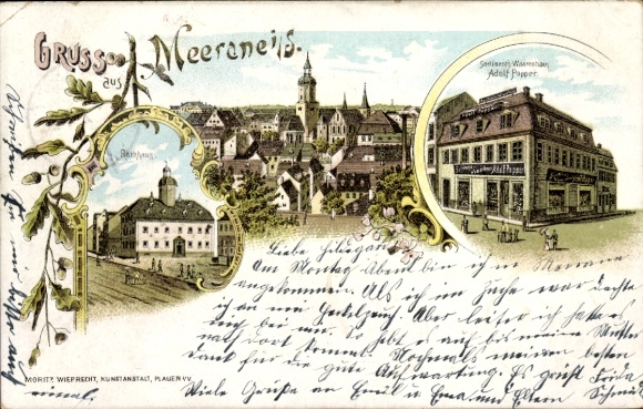 Litho Meerane in Sachsen, Panorama, Geschäft