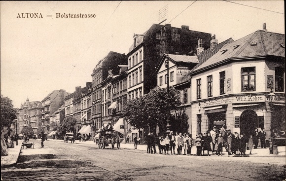 PC Hamburg Altona, Holstenstrasse, shop, owner Wilhelm Kohrs