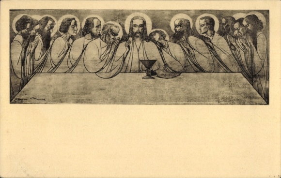 Artist PC Toorop, Jan, Het laatste avondmaal