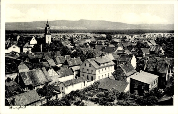 Postcard Pfungstadt in southern Hesse, total view