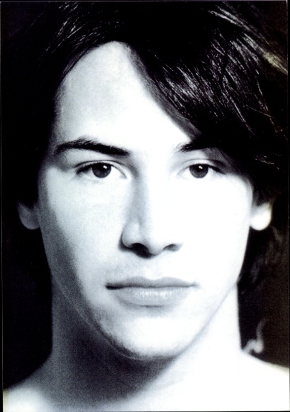 Ak Schauspieler Keanu Reeves, Portrait