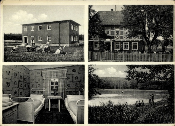 Postcard Neusitz in Middle Franconia, Waldpension Wachsenberg