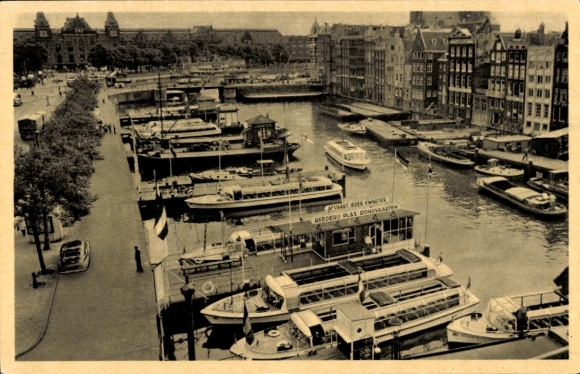 KP Amsterdam Holandia Północna Holandia, Rederij Plas, port, wycieczki