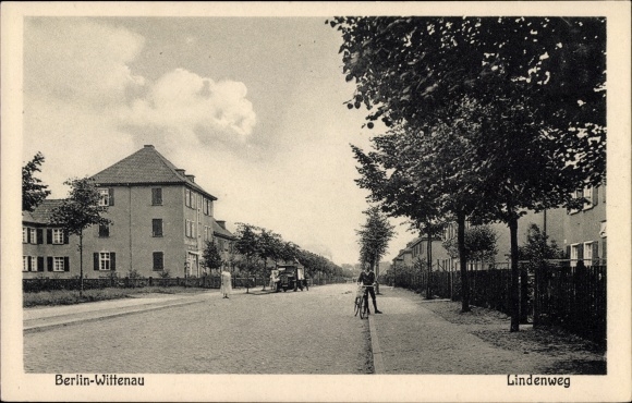 PC Berlin Reinickendorf Wittenau, Lindenweg, residential buildings