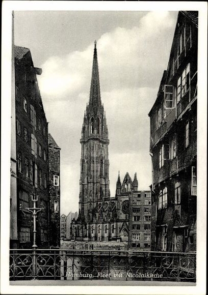 10 old PCs Hamburg, various views, partially painted