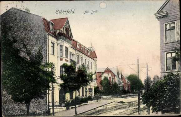 Postcard Elberfeld Wuppertal, Am Brill