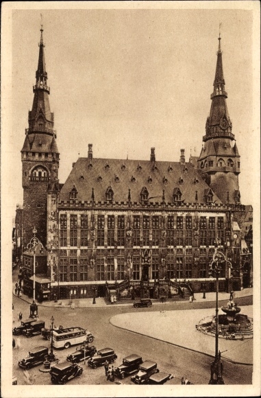 KP Aachen w Nadrenii Północnej-Westfalii, ratusz, WHW Das Schöne Deutschland, zdjęcie 50
