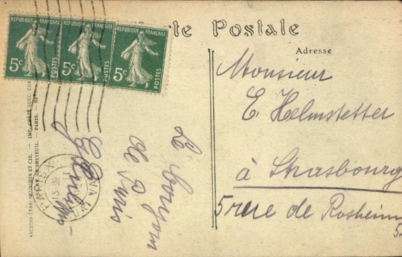 Postcard Paris V Panthéon, Le Pantheon