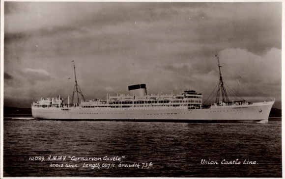 PC Union Castle Line, RMMV Carnarvon Castle