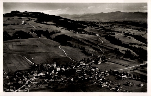 KP Stötten am Auerberg Allgäu, zdjęcie lotnicze